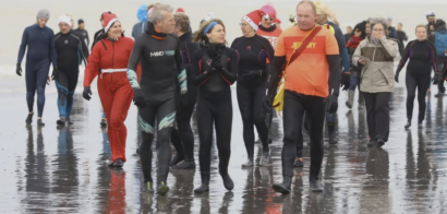 Courrier Picard : Première sortie de l’année à Cayeux-sur-Mer avec la Rando caouaise