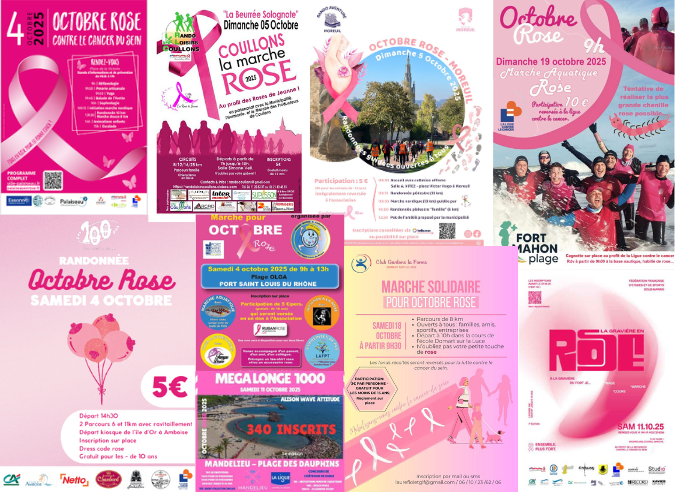 FFRandonnée : Octobre Rose, quand randonnée rime avec solidarité