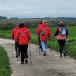 Rencontre avec le club de marche nordique de Dinant